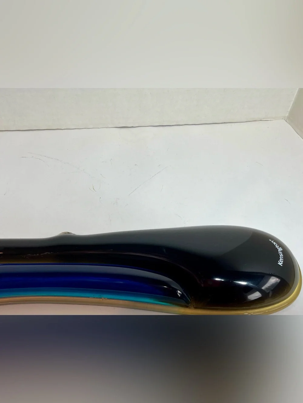 Blue-Black Iridescent Gel Computer/Laptop Keyboard Wrist Support